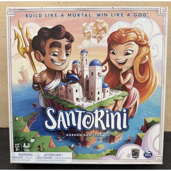 Spin Master Other - Santorini Roxley Spin Master Board Game Gordon Hamilton New OPENED